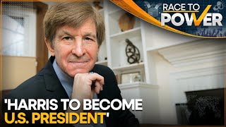 Dr Allan Lichtman Harris to win against Donald Trump in November US elections  Race To Power [upl. by Jangro321]