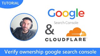 Verify Google Search Console Ownership using Cloudflare Tutorial [upl. by Kane]