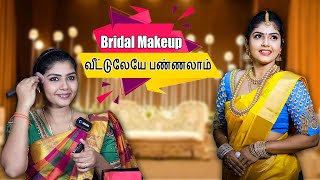 Easy Bridal Makeup Demo  Makeup Vlog  Hemas Diary [upl. by Alaham]