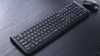 TopMate KM22 24GHz Ultra Mute Wireless Keyboard and Mouse Combo [upl. by Ahseinar]