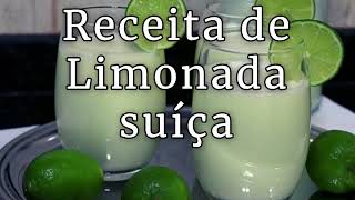 Receita de limonada suiça [upl. by Siulegroj415]