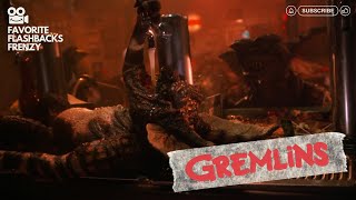 Gremlins 1984  The Gremlins take over Dorrys Tavern [upl. by Esilehs]