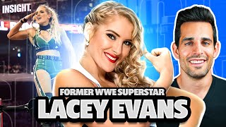 Macey Estrella fka Lacey Evans On Why She Left WWE Ric Flair Storyline Sgt Slaughter Gimmick [upl. by Elga572]