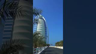 Dubais Iconic SailShaped Building A Scenic Drive [upl. by Lanahtan]