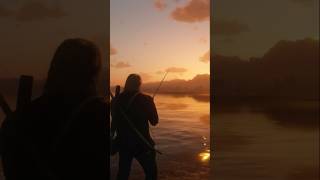 Red Dead Redemption Fishing rdr2 reddeadredemtion2 [upl. by Annahsal2]