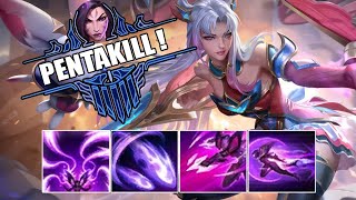 KAISA MONTAGE  1000 IQ PENTAKILL amp EPIC MOMENTS ON SUMMONERS RIFT [upl. by Irianat]