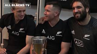 In the sheds with the All Blacks [upl. by Yrram]