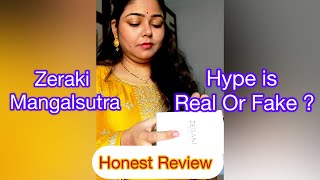 Honest Review Zeraki Jewels Mangalsutra  ज़ेरकी मंगलसूत्र रिव्यू ‪Zerakijewels‬ [upl. by Dustin880]