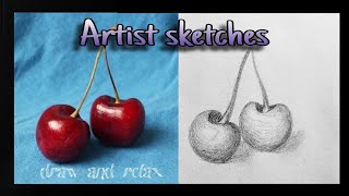 Art sketches for beginners  cherry [upl. by Aital]