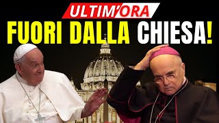 IL VATICANO SCOMUNICA MonsVIGANÓ era ACCUSATO di SCISMA [upl. by Kirenoj225]