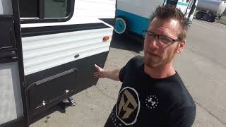 All new 2022 Coachmen Clipper 162RBU walkthrough with Dustin from Hartleys RV viking camper [upl. by Enilec]