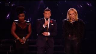 Kitty and Misha Bs dramatic showdown  The X Factor 2011 Live Results Show 6 Full Version [upl. by Mcdonald610]