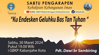 ✞ KEBAKTIN SABTU PENGARAPEN ✞ [upl. by Sitto282]