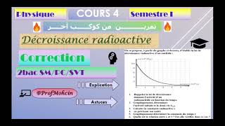 correctionexercice2decroissanceradioactive [upl. by Attennek]