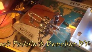 My homemade Touch Paddle Vs Bencher BY2 Iambic paddle [upl. by Belinda184]