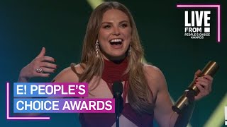 Hannah Brown Wins Competition Contestant of 2019  E People’s Choice Awards [upl. by Matthieu]