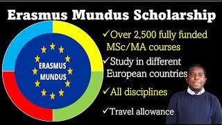 How to Apply for the Erasmus Mundus Scholarship 2025 Intake [upl. by Assitruc]