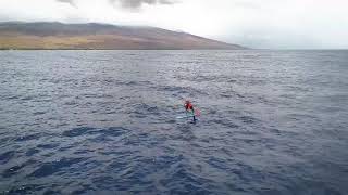 Maui To Moloka’i Hydrofoil Race 27 Miles Across Pailolo Channel [upl. by Eitsirc102]