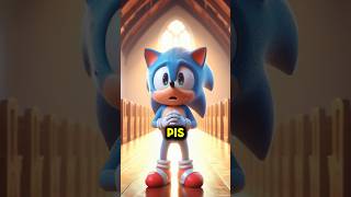 SONIC va a la IGLESIA 🚽 shorts [upl. by Skipper]