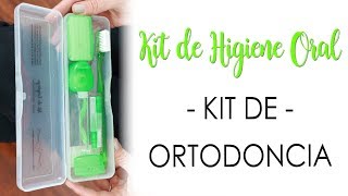 KIT DE ORTODONCIA 😁🙌 ¿CÓMO LAVAR LOS DIENTES CON BRACKETS [upl. by Noyek825]