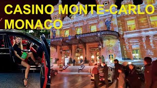 🇲🇨💰Casino de MONACO MonteCarlo Walking Tour Christmas 2022🎄💎 [upl. by Ocirderf453]