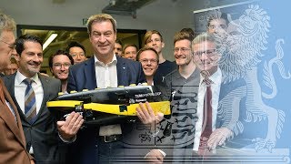 Besuch des HyperloopTeams der TUM  Bayern [upl. by Anevad]