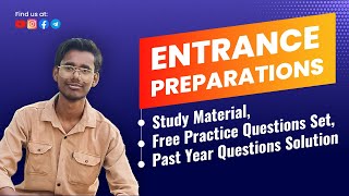 Entrance Exam Study Material  Practices Questions Sets  Past Year Questions  Real Time Exam [upl. by Carri]