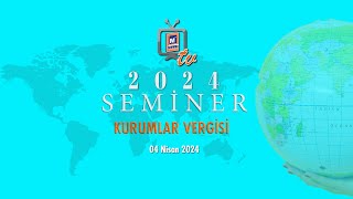 2024 KURUMLAR VERGİSİ [upl. by Idas]