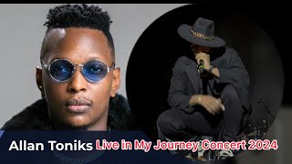 Allan Toniks Live in My Journey Concert 2024 Ayimbidde Munzikiza [upl. by Keyek]