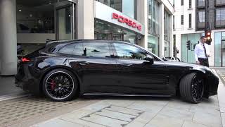 New 2019 Porsche Panamera GTS Sport Turismo start up sound [upl. by Mack570]