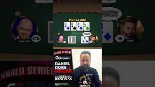 Daniel Negreanus WSOP 2023 Hand 1 [upl. by Trebleda]