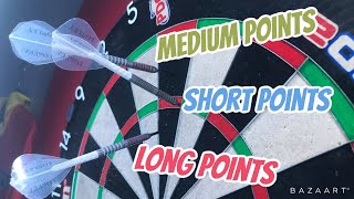 How the length of a point affects a dart [upl. by Cedell]