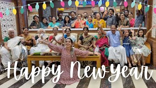 Welcoming 2022 l Happy New Year l Family ❤️ l Malavika Krishnadas [upl. by Ahsilyt]