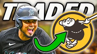 Luis Arraez TRADED to the San Diego Padres Reaction [upl. by Solracnauj]