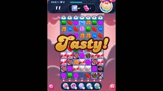 Candy Crush Saga Level 3421 Get 2 Stars 20 Moves Complete [upl. by Nylatsyrc]