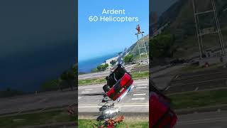 Ardent vs 60 Helicopters gta5 shorts [upl. by Kong]