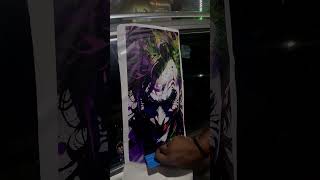 JokerThemed Car Door Panel Transformation  Bold Custom Design Joker CarMods WrapsStudio [upl. by Selena561]