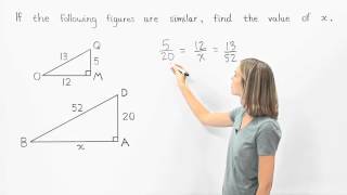 Similar Triangles  MathHelpcom [upl. by Dronski575]