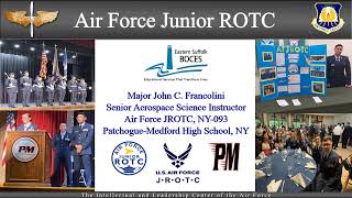 AFJROTC Patchogue Medford High School Recruiting Video  Nov 2023 [upl. by Arramat]