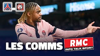 PSG 31 Rennes  Les comms’ RMC de la victoire parisienne à 4 jours du choc contre Arsenal [upl. by Tull]