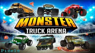 Monster Truck Arena  All Monster Trucks Unlocked [upl. by Azenav]