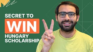 Scholarship winner reveals 1 simple trick to win Stipendium Hungaricum Scholarship 2024–25 [upl. by Annasus]