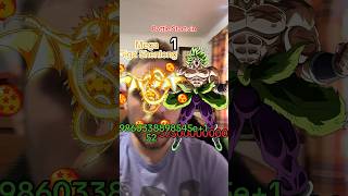 Shenlong Vs Broly shenron broly anime [upl. by Yeknarf833]