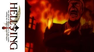 Hellsing Ultimate  The Fall of London  Official Clip [upl. by Emia]