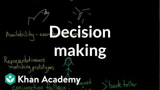 Decision making  Processing the Environment  MCAT  Khan Academy [upl. by Araet]