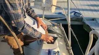 Installing the Darkstar Hardware Starlink Rail Mount Sailboat Setup amp Review [upl. by Garap122]