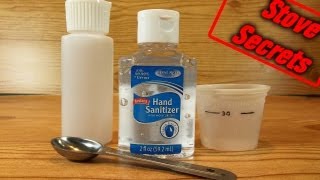 How To Distill Hand Sanitizer Into Alcohol Fuel [upl. by Olmstead153]