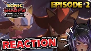 SONIC X SHADOW GENERATIONS Dark Beginnings Ep 2 Finding the Way Reaction [upl. by Tihw]