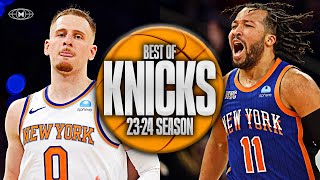 New York Knicks BEST Highlights amp Moments 2324 Season [upl. by Kelwen767]