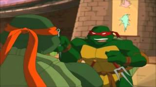 TMNT Raphael vs Michelangelo [upl. by Rodgiva]